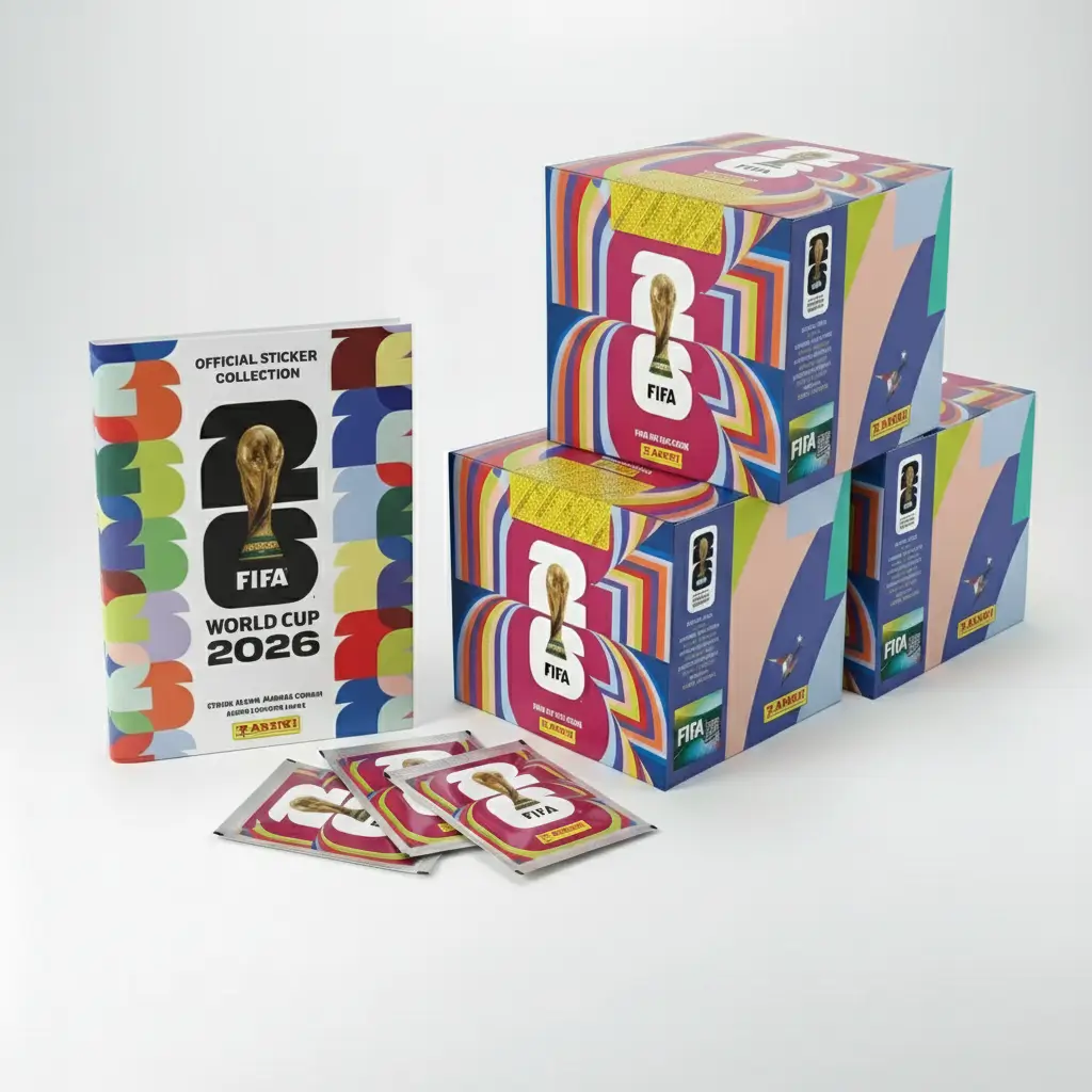 Album Copa do Mundo 2026 Panini - Kit com album e pacotes de figurinhas